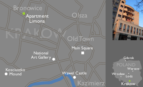 Location map for Apartment Limona